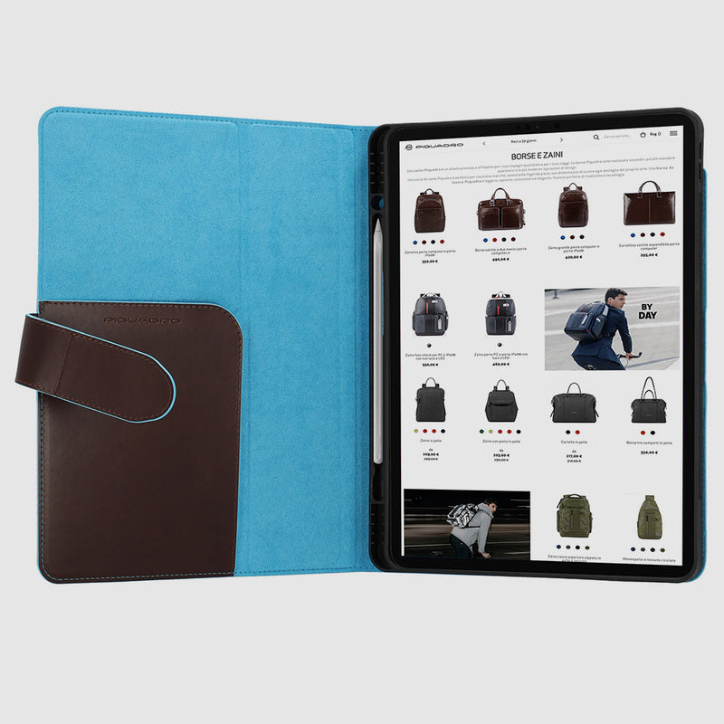 Cover in pelle a leggio per iPad®Pro 12,9’’ 2021