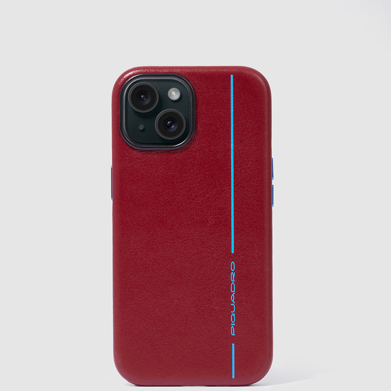 Etui aus Leder für iPhone® 15 mit 6,1" Bildschirm