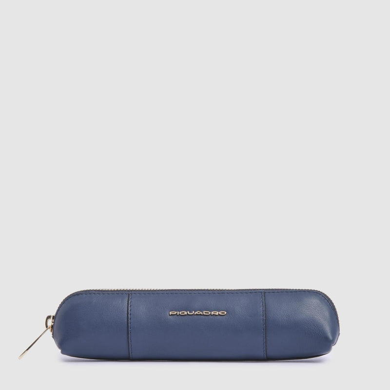 Étui porte-stylos en cuir, petit format