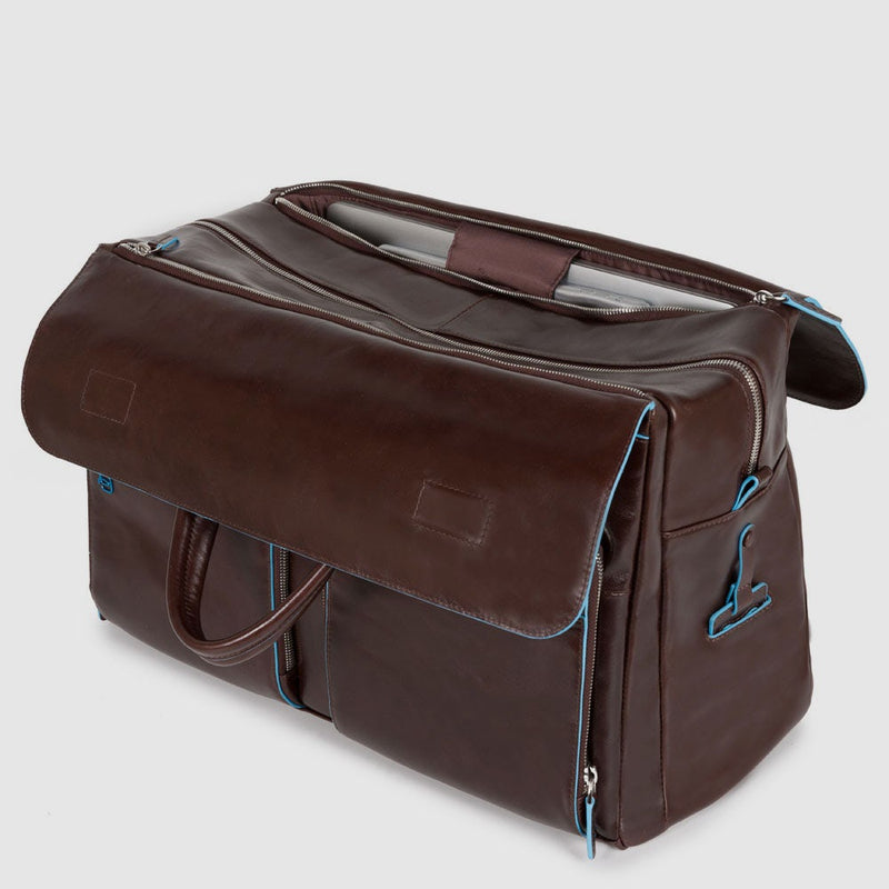Duffel bag with computer and iPad® compartments
