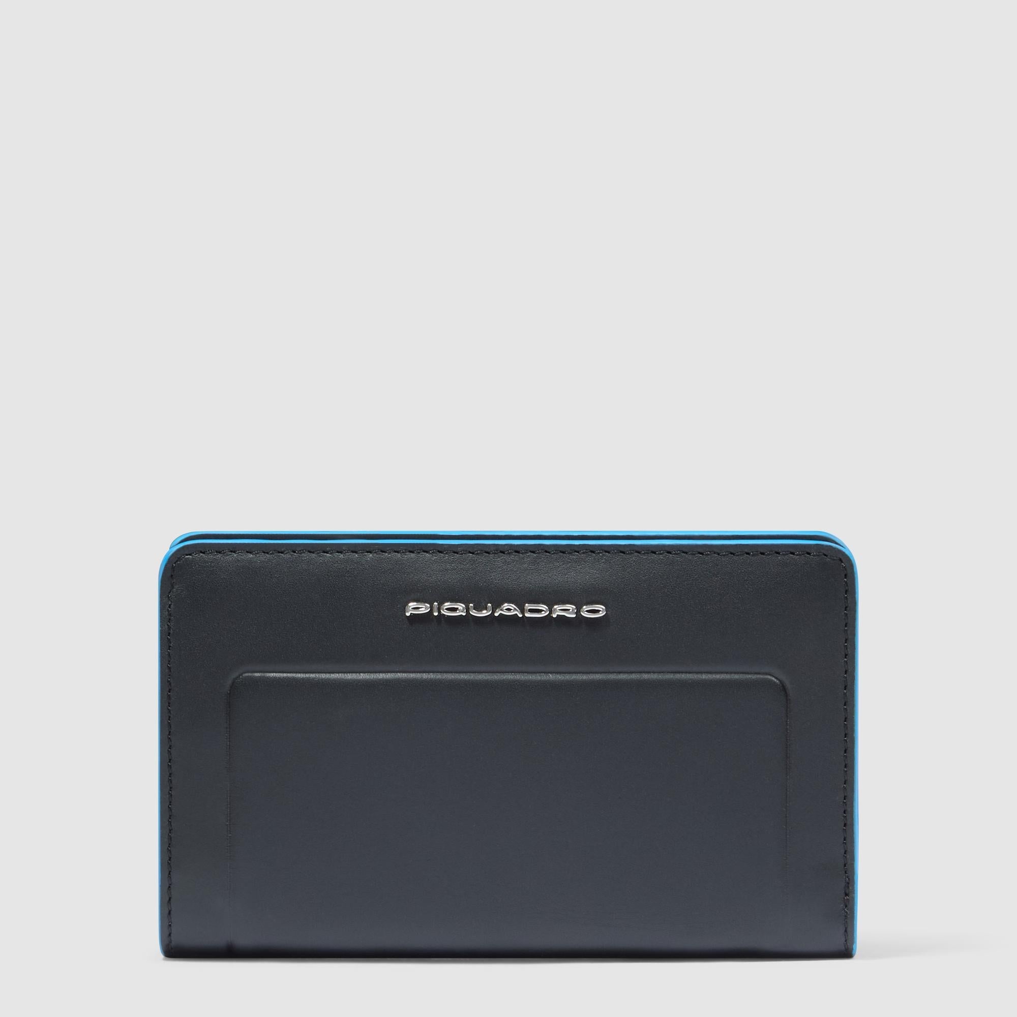 Billetera mujer con monedero negro