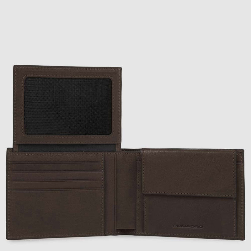 Portefeuille homme avec volet porte-CNI