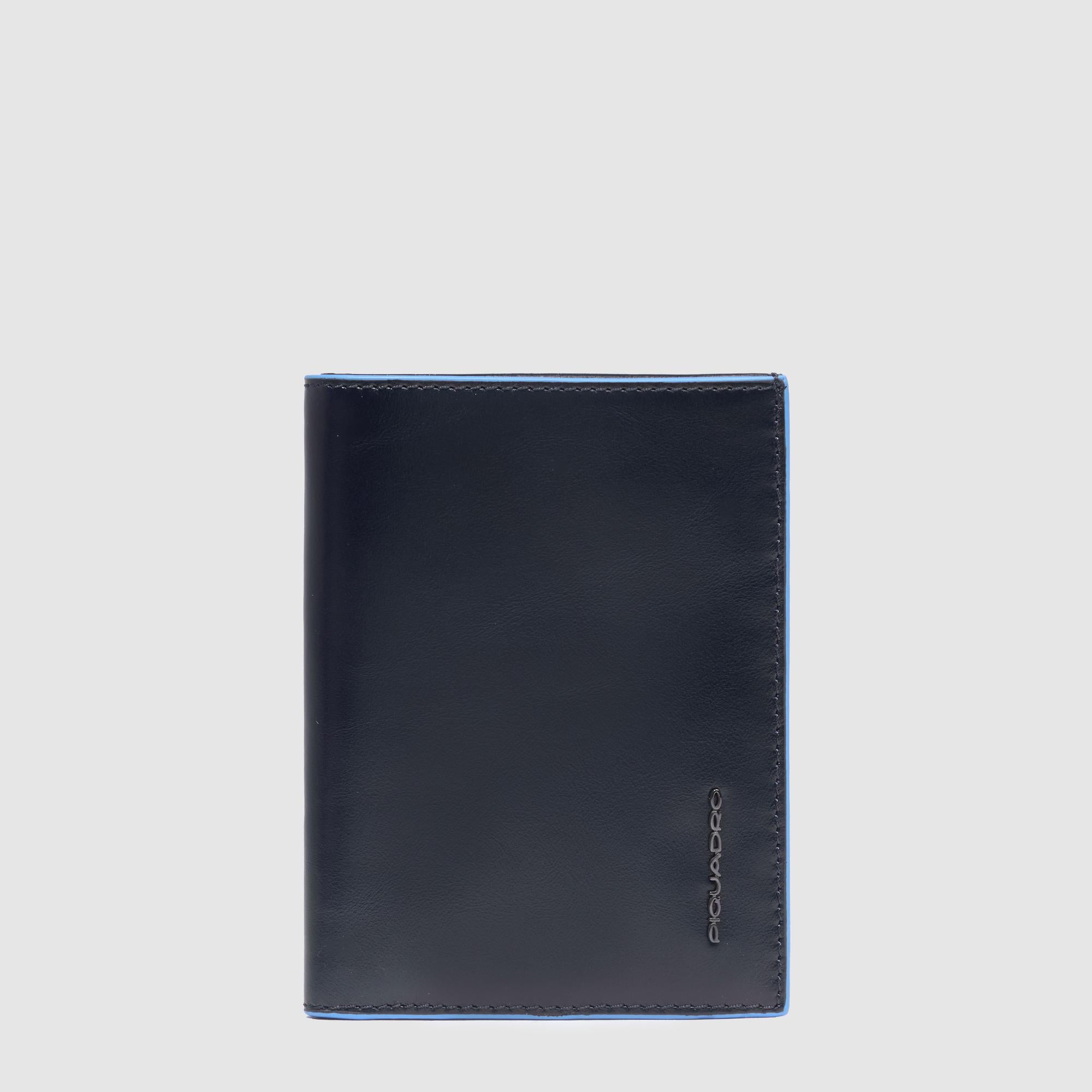 Portafogli uomo verticale blu notte