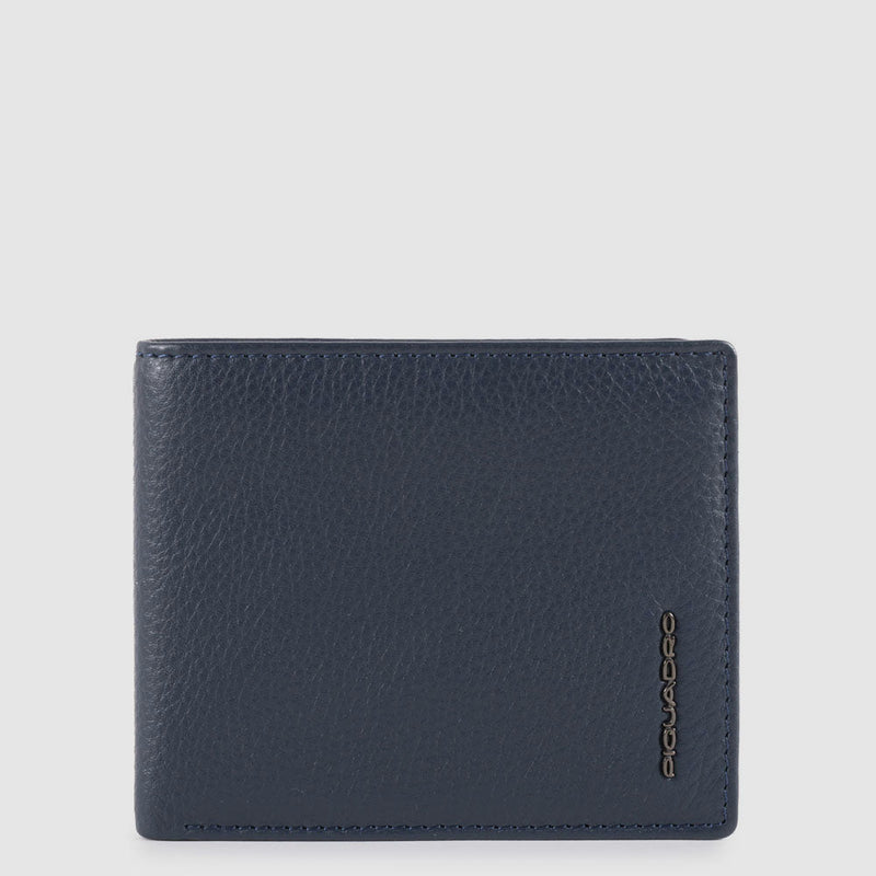 Portefeuille homme en cuir avec porte-CNI