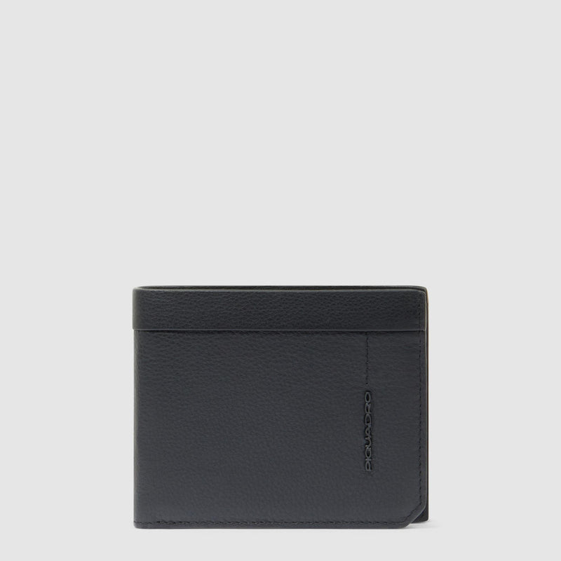 Portefeuille homme en cuir avec porte-CNI