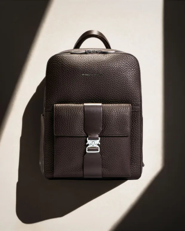 Brown leather Materia backpack