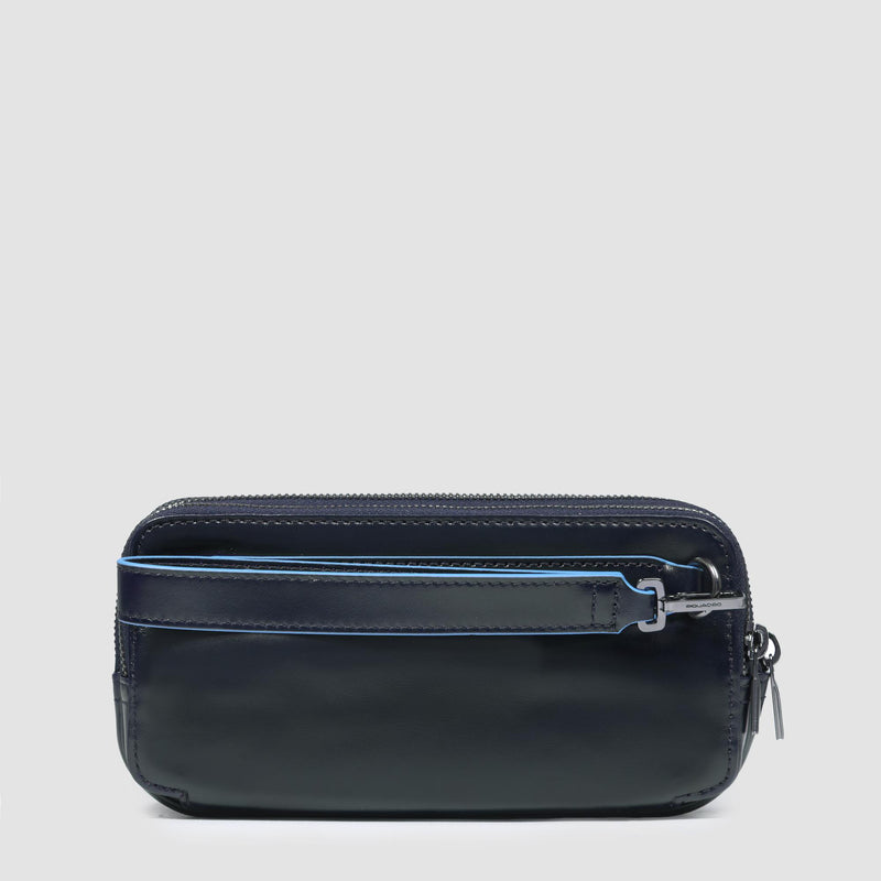 Men's clutch with three dividers
