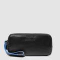 Men's Leather Clutch Bag with 12 Card Slots