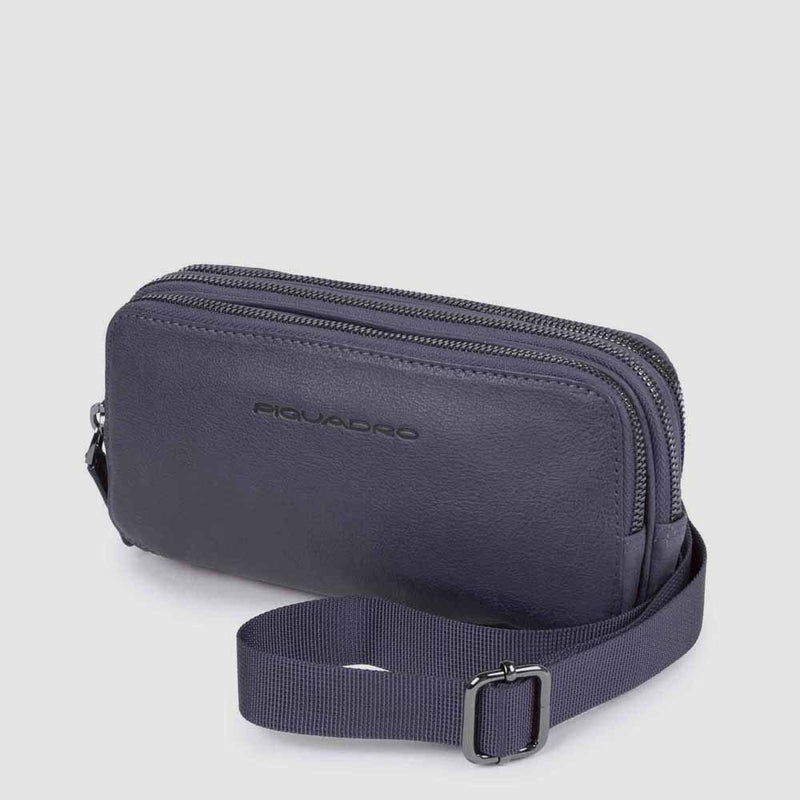 Men's clutch with three dividers
