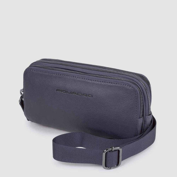 Men's clutch with three dividers