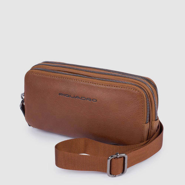 Men's clutch with three dividers