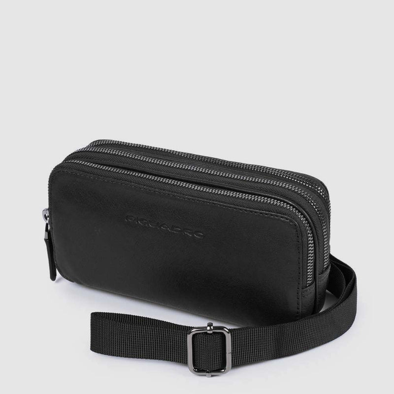Men's clutch with three dividers
