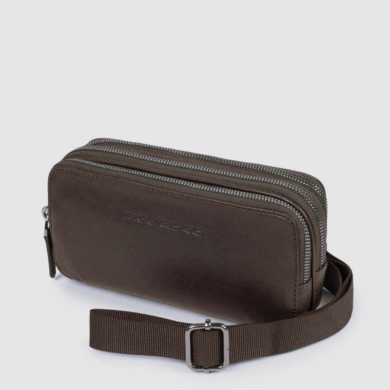 Men's clutch with three dividers