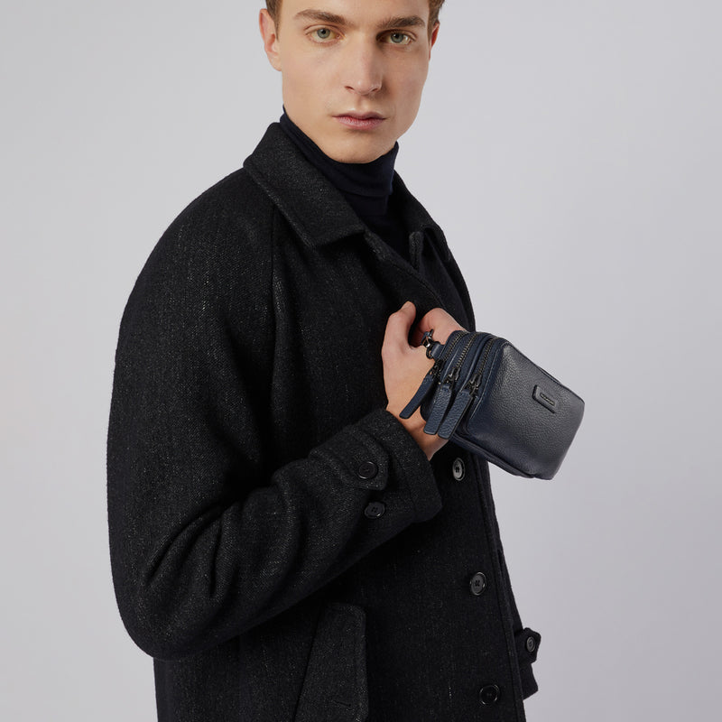 Pochette uomo a tre scomparti