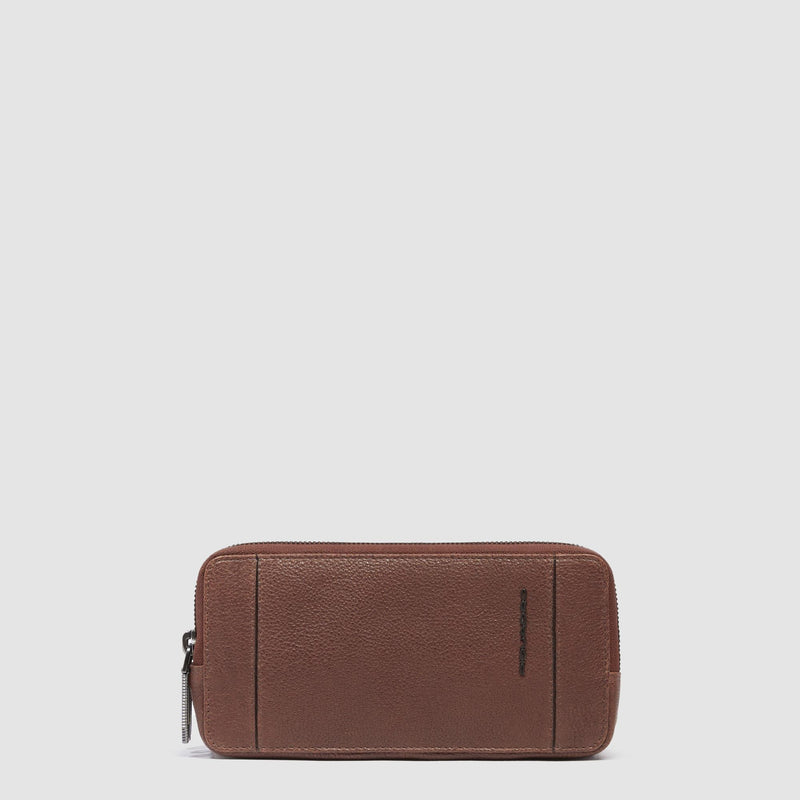 Men's clutch with three dividers