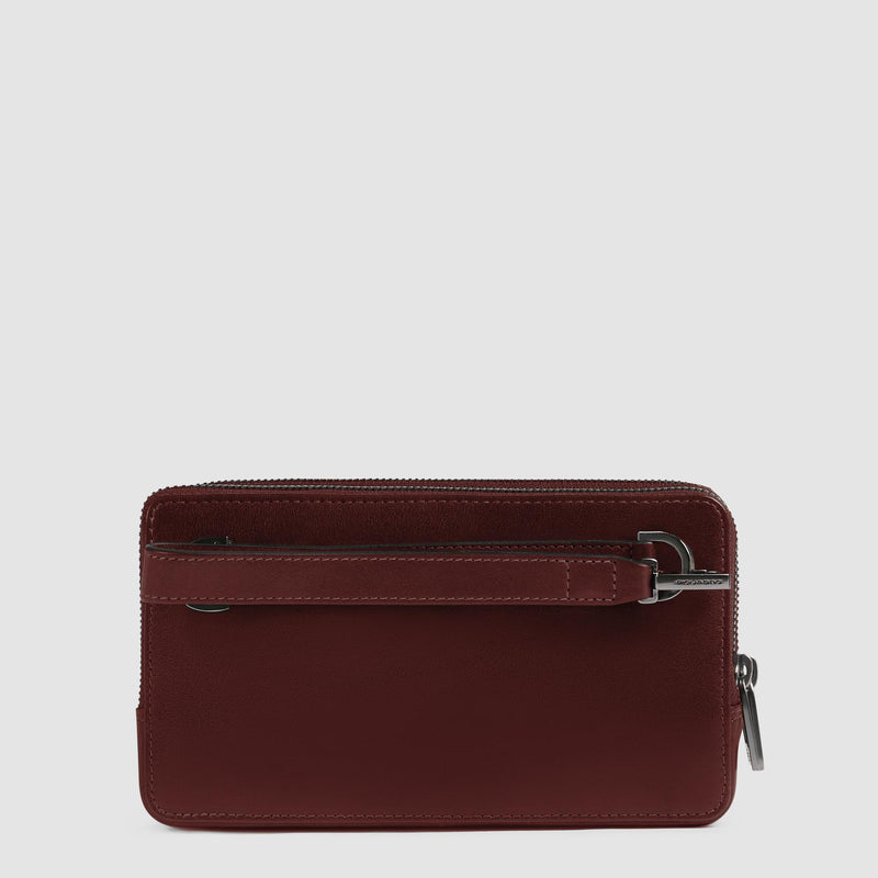 Bolso de mano hombre de tres fuelles