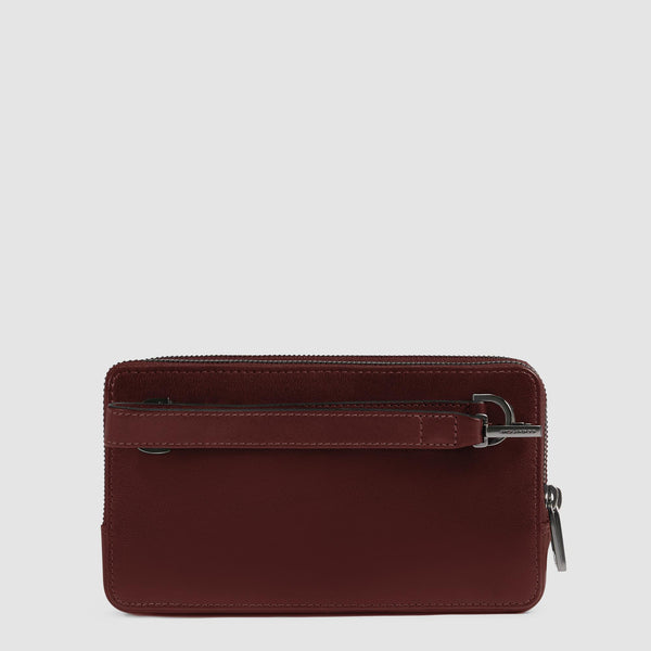 Bolso de mano hombre de tres fuelles
