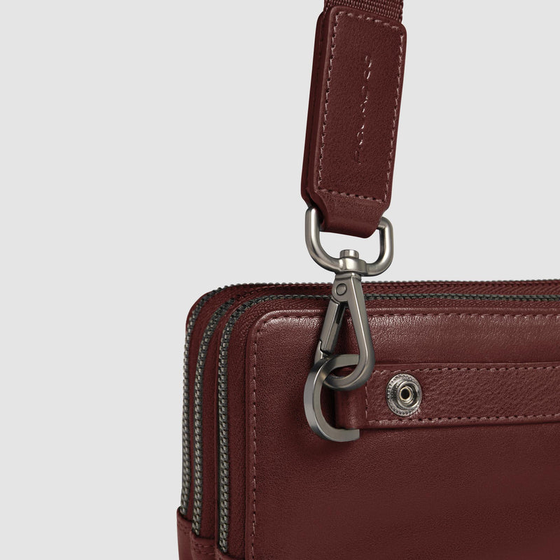 Bolso de mano hombre de tres fuelles