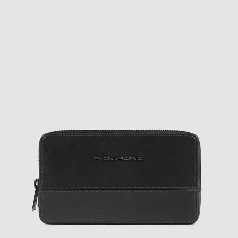 Handtasche für Herren mit drei Fächern