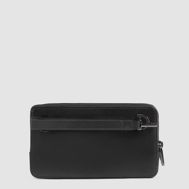 Bolso de mano hombre de tres fuelles