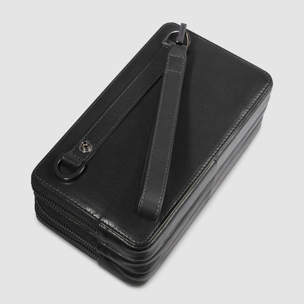 Bolso de mano hombre de tres fuelles