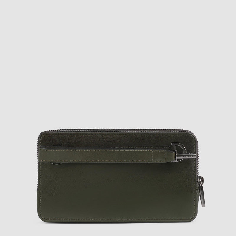Bolso de mano hombre de tres fuelles