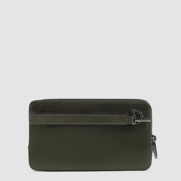 Bolso de mano hombre de tres fuelles