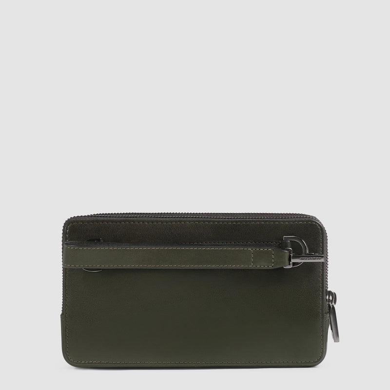 Bolso de mano hombre de tres fuelles