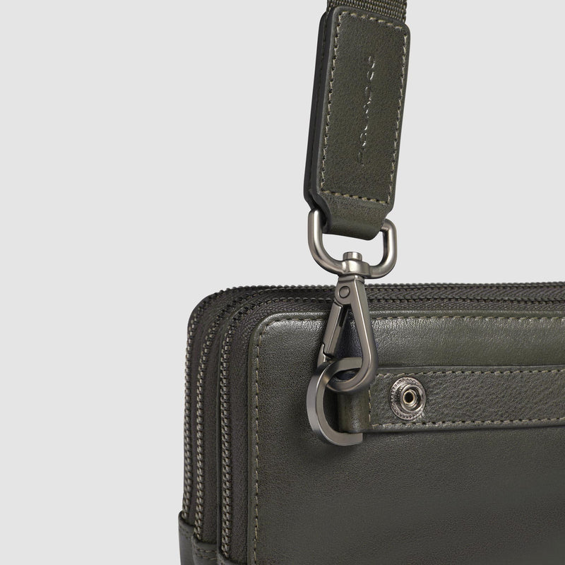 Bolso de mano hombre de tres fuelles