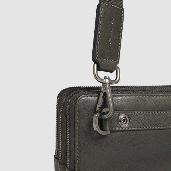 Bolso de mano hombre de tres fuelles