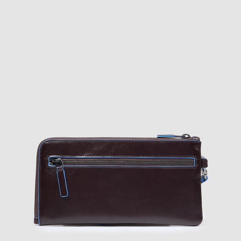 Leather wristlet