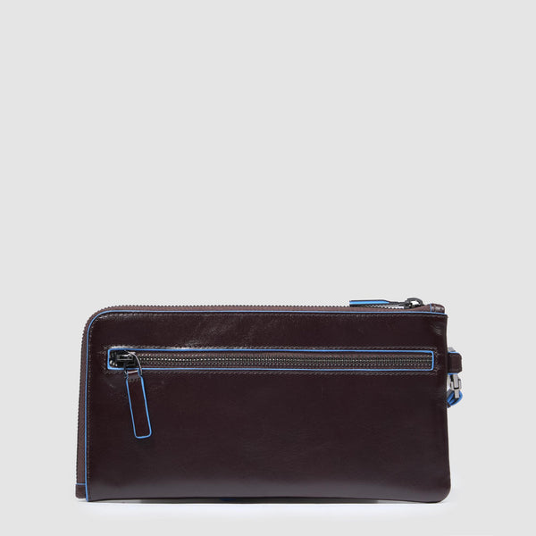 Leather wristlet