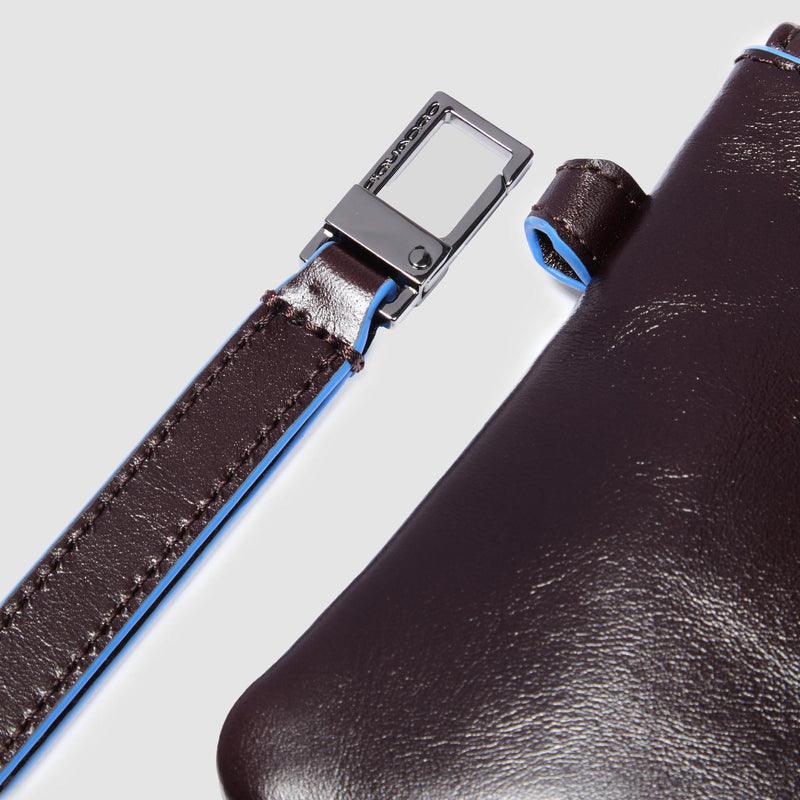 Leather wristlet
