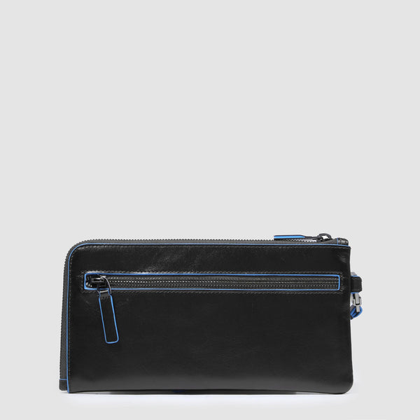 Leather wristlet