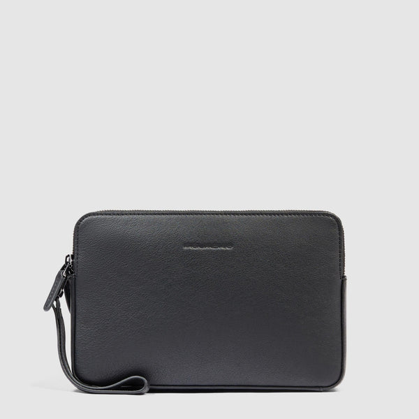 Leather wristlet - 1