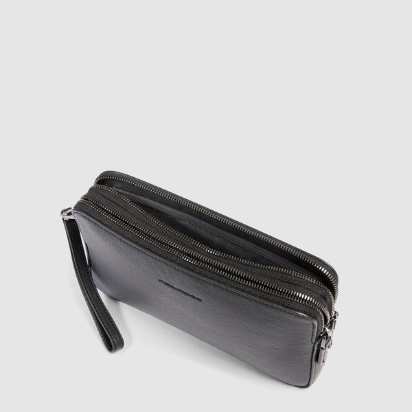 Leather wristlet - 4
