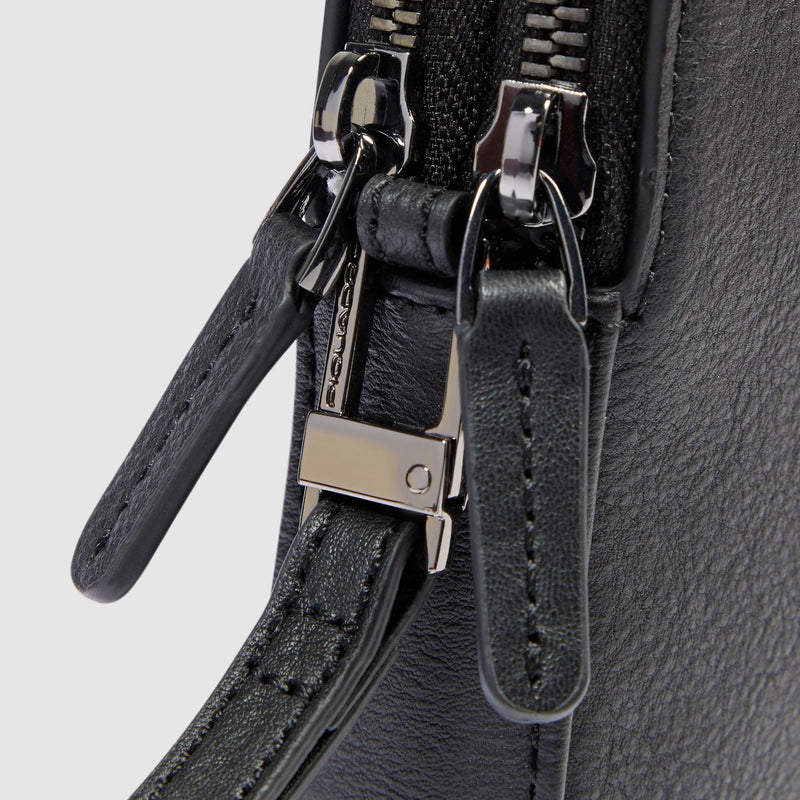 Leather wristlet