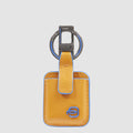 Leather Carabiner Keychain with AirTag® Pocket
