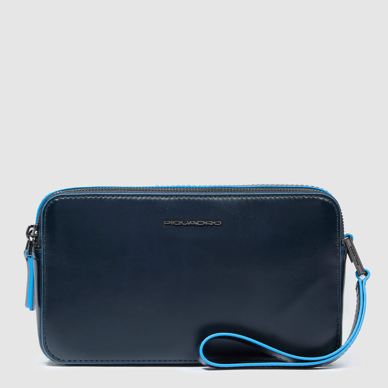 Men's clutch with two dividers
