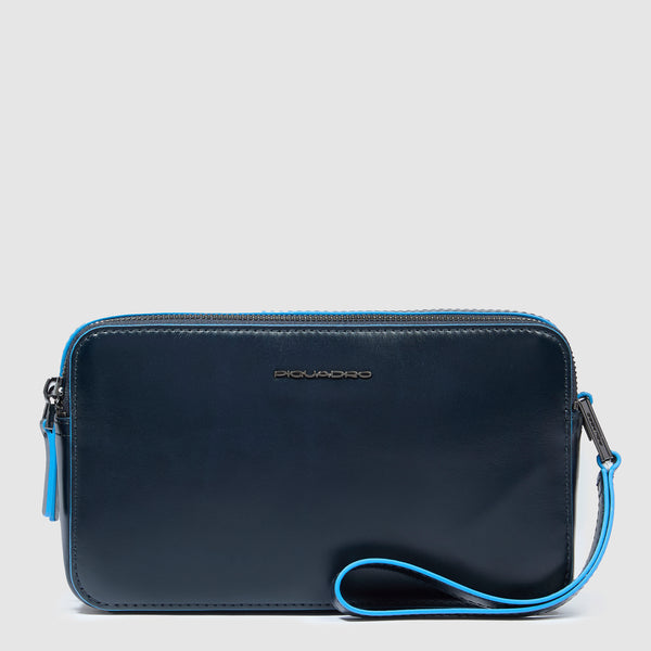 Men's clutch with two dividers