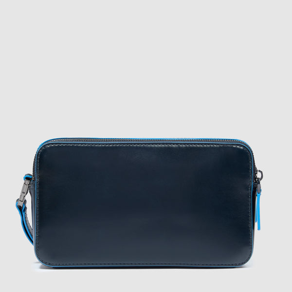 Men's clutch with two dividers