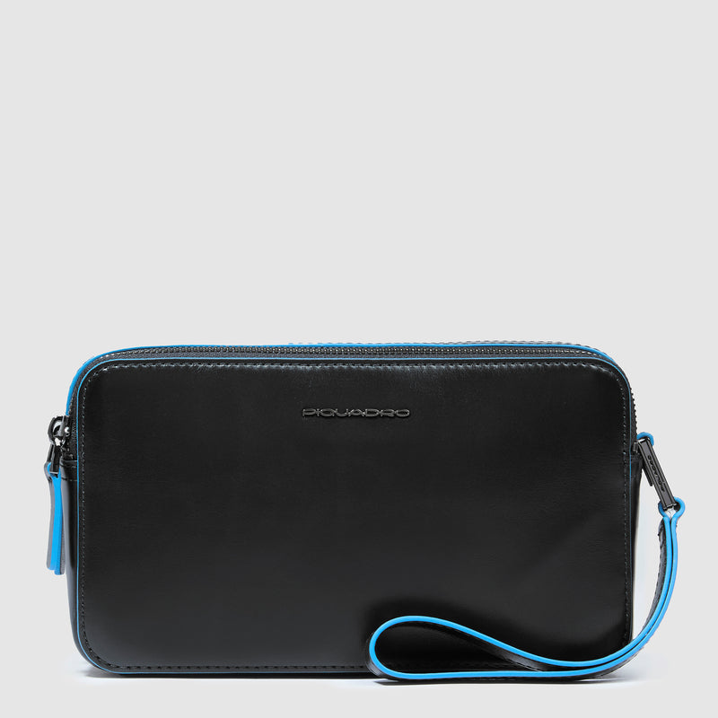 Men's clutch with two dividers