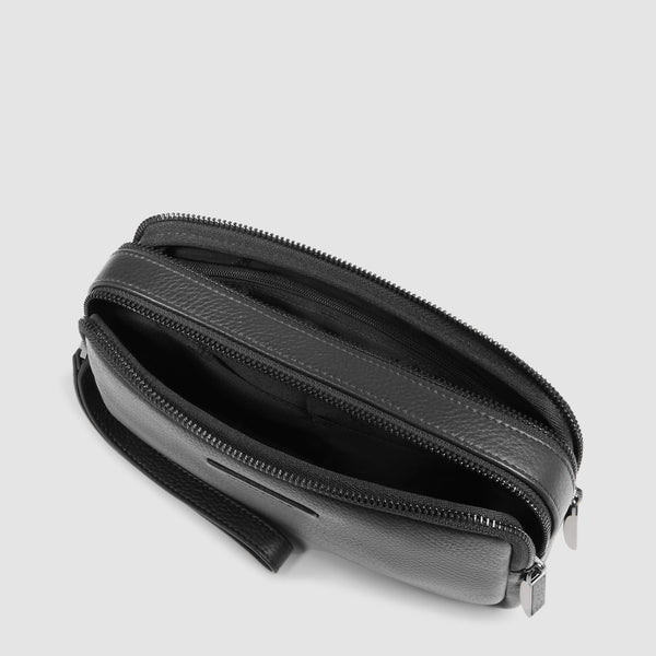 Bolso de mano hombre de dos fuelles