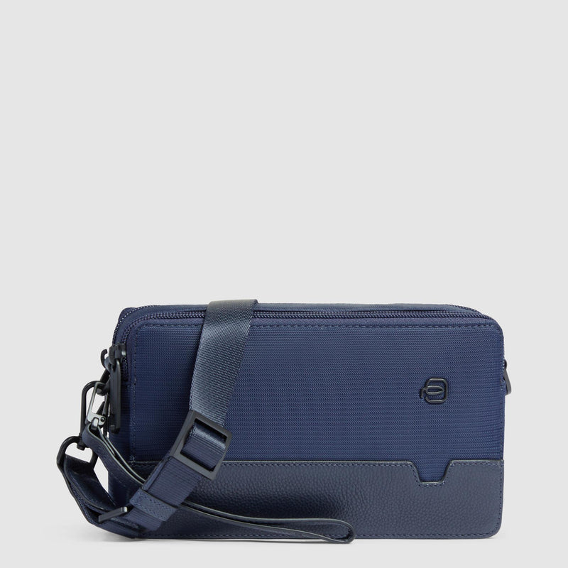 Men's clutch with two dividers