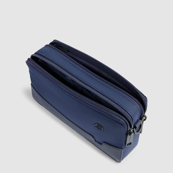 Men's clutch with two dividers