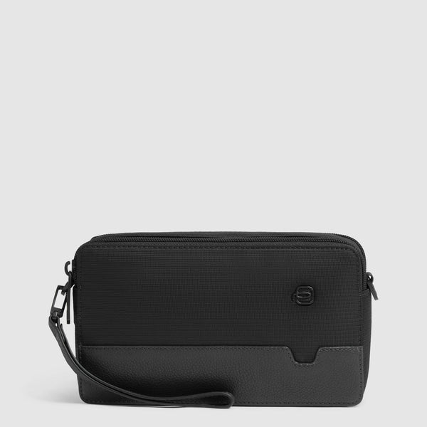 Handtasche für Herren mit zwei Fächern