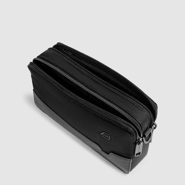 Handtasche für Herren mit zwei Fächern
