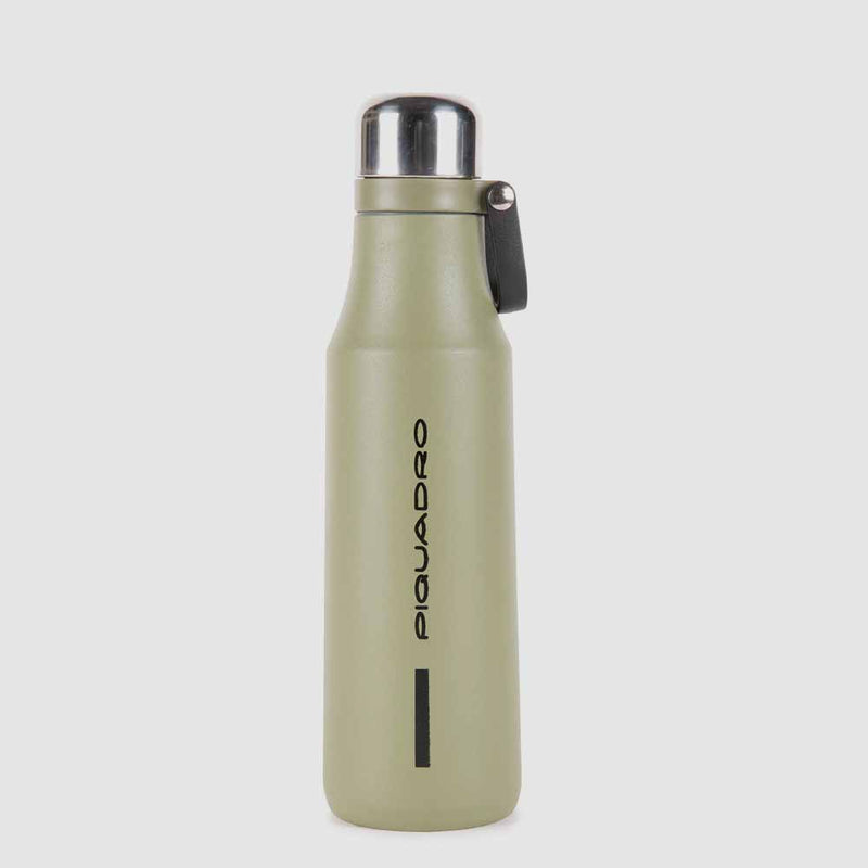 Thermal flask bottle in stainless steel