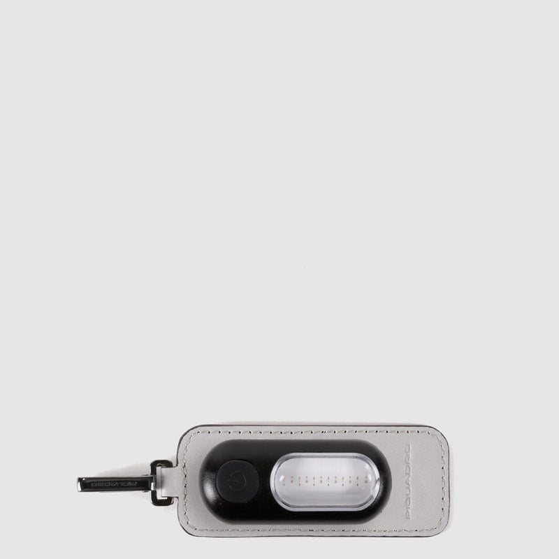 Piquadro Wearable tail light with address tag