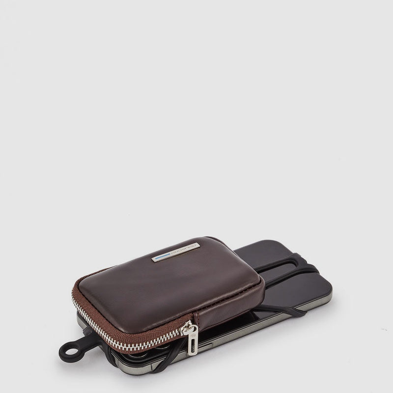 Smartphone pouch with credit card facility